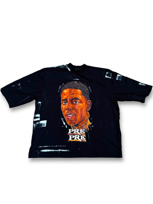 YOUNG DOLPH DISTRESSED TEE